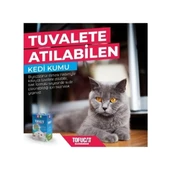 TofuCat Tuvalete Atılabilen Koku Hapsedeci Topaklanan Doğal Kedi Kumu 8 Lt - 2