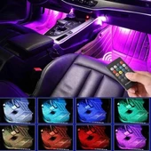 Brokoli Home 12 Ledli Ayak Altı Led Lamba Sese Duyarlı Led Müziğe Duyarlı Led Çakmaklık Girişli - 1