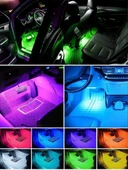 Brokoli Home 12 Ledli Ayak Altı Led Lamba Sese Duyarlı Led Müziğe Duyarlı Led Çakmaklık Girişli - 3