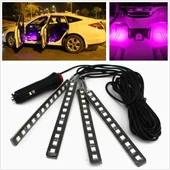Brokoli Home 12 Ledli Ayak Altı Led Lamba Sese Duyarlı Led Müziğe Duyarlı Led Çakmaklık Girişli - 2