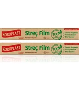Koroplast Doğal Streç Film 25 Mt x 2 Paket - 1