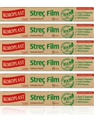 Koroplast Doğal Streç Film 25 Mt x 6 Paket thumbnail 1
