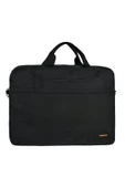 15.4 İnç Lüks Laptop Dizüstü Bilgisayar Çantası Siyah - 1
