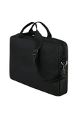 15.4 İnç Lüks Laptop Dizüstü Bilgisayar Çantası Siyah - 2