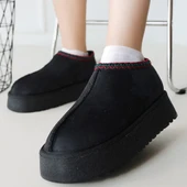 Foyk Siyah Süet Bot thumbnail 5