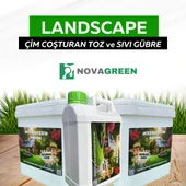 ÇİM VE SÜS BİTKİLERİNE ÖZEL BİTKİ BESİNİ 2 KG Novagreen landscape Çim coşturan - 1