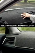 Honda Civic 1995-2000 3d Torpido Koruma Kılıfı - Ön Göğüs Kaplama - Mavi Şerit - 3