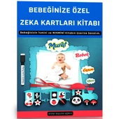 Bebeğinize Özel Zeka Kartları Kitabı (30 Kart ve Kapakta Bebeğinizin Resmi) thumbnail 1