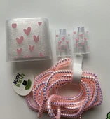 Brokoli Home İphone 18w/20w Uyumlu Şarj Aleti Kılıfı, Şarj Kablo Koruyucu, Şarj Koruyucu Kılıfı,Pem - 2