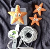 Brokoli Home İphone 18w/20w Uyumlu Şarj Aleti Kılıfı, Şarj Kablo Koruyucu, Şarj Koruyucu Kılıf,Yıld - 2