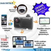 Servis Mevzuatına Uygun 3 Kameralı Monitör Çıkışlı 4G GPS WIFI Acil Durum butonu dahil Pratik Montaj Kamera Seti - 2