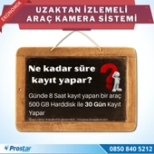 8 Kameralı Kayıtlı 1 Tb Hdd 9  Inç Ekranlı Uzaktan İzlemeli Tak Kullan Set - 4