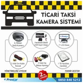 Ticari Taksiler Için 1 Tb Kayıtlı Kamera Sistemi Seti - 1