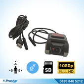Araç Dvr Sürüş Kaydedici Kamera Usb Full Hd 1080P 170° Geniş Açı thumbnail 5