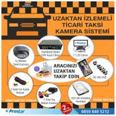 Ticari Taksiler Için Uzaktan İzlemeli Kamera Sistemi Seti - 1