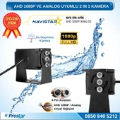 AHD 1080P ve Analog Pal Çevirilebilir 4 Pin Gece Görüşlü Full HD Araç Kamerası - 4