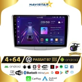 Volkswagen Passat B7 4GB + 64GB Android 13 Kablosuz Carplay 2010-2015 Navigasyon Multimedya Sistemi - 1