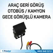Prostar Otobüs Kamyon Tır Geri Görüş Kamerası Ledli Arka Görüş Kamerası - 2