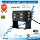 AHD 1080P ve Analog Pal Çevirilebilir 4 Pin Gece Görüşlü Full HD Araç Kamerası - 2