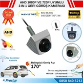 Ayarlanabilir Başlıklı AHD 1080P ve 720P Çevrilebilir 170 Derece Geniş Açılı Geri Görüş Kamerası - 1