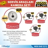 Okul Servis Kamera Seti 4 Kameralı 7" Monitör 4 Kameralı 1 Tb Harddisk Dahil - 3