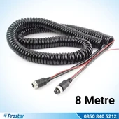8 Metre 4 pin aviation trigger tetik destekli Spiral uzatma Kablosu - 4