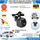 Balıkgözü AHD 720P ve Analog Çevirilebilir 170 Derece Geniş Açılı Geri Görüş Kamerası - 1