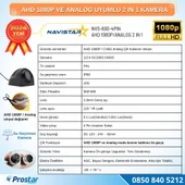 AHD 1080P ve Analog Pal Çevirilebilir 4 Pin Gece Görüşlü Yan, Ön ve Arka Uyumlu Full HD Kamera - 4