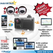 Mevzuata Uygun 4 Kameralı 4G GPS Wifi Acil Durum butonu dahil Pratik Montaj Kamera Seti - 2