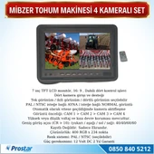 Mibzer Havalı Tohum Makinesi 4 Kameralı 7 Inç Monitörlü Araç Seti - 2