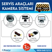 Harddisk Hariç Okul Servisi Araç Kamera Seti - 1