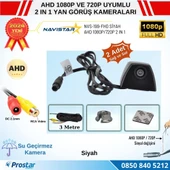 Yan Araç Kamerası AHD 1080P ve 720P Full HD Mini (Siyah) Özel Tasarım - 2