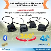 Profesyonel 10. 26 İnç Android Uzaktan İzlemeli Araç Dokunmatik Full Set - 3