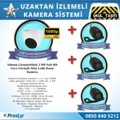 Okul Servis Kamera Sistemi Seti Uzaktan Izlemeli 4 Kameralı 7" Hdmi Monitör 1 Tb Harddisk Dahil - 3