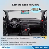 Kayıtlı 9.66 inç Kablosuz Carplay 4K+1080P Full HD 2 Kameralı Dikiz Aynası Wifi, Bluetooth,Fm Trans,Sd - 4