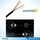 30 Cm 4 Pin aviation dişi soket Kısa Kamera Kablosu thumbnail 3