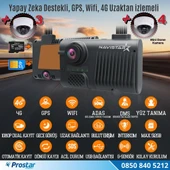 Mevzuata Uygun 4 Kameralı 4G GPS Wifi Acil Durum butonu dahil Pratik Montaj Kamera Seti - 3