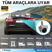 Ayarlanabilir Başlıklı AHD 1080P ve 720P Çevrilebilir 170 Derece Geniş Açılı Geri Görüş Kamerası - 5