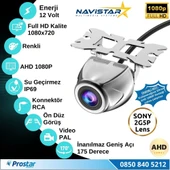Navistar Ahd 1080P Sony 2G5P Balıkgözü 175 Derece Geniş Açılı Araç Geri Görüş Kamerası - 2