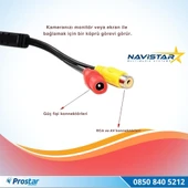 54 cm RCA Kısa Kamera Kablosu 2 pin 2mm socket, 4 pin 1.5mm, 6 core wire - 2