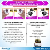 Uzaktan Izlemeli 4 Kameralı Wifi 320 Gb Harddisk 7 Inç Ekranlı Araç Kamera Seti - 3
