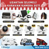 Karavan 1 Tb Harddiskli 9 Inç Hdmi Monitörlü 4 Kameralı Uzaktan İzlemeli Kayıtlı Kamera Seti - 1