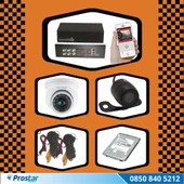 Ticari Taksi Kayıtlı Uzaktan Izlenebilir 2 Kameralı 1 Tb Tak Kullan Kamera Seti - 1