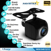 Navistar Ahd 1080P Balıkgözü 170 Derece Geniş Açılı Araç Geri Görüş Kamerası - 2