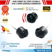 Ayarlanabilir Başlıklı AHD 1080P ve 720P Çevrilebilir Geri Görüş Kamerası - 1