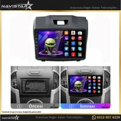 Isuzu DMax 2012-2014 Model 2GB + 64GB Android 13 Kablosuz Carplay Navigasyon Multimedya Sistemi - 3