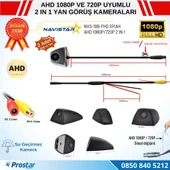 Yan Araç Kamerası AHD 1080P ve 720P Full HD Mini (Siyah) Özel Tasarım - 3