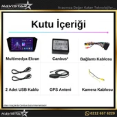 Passat B8 10 Inç 2+64GB Kablosuz Carplay Android 13 Navigasyon Multimedya Sistemi thumbnail 4