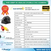 Metal Kasa AHD 1080P ve Analog Pal Çevirilebilir Gece Görüşlü Yan, Ön ve Arka Uyumlu Full HD Kamera - 4