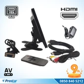 Güvenlik Kamera Monitörü 9" Ekran Hdmi Vga Av Girişli Lcd Ekran 4 Kanal - 3